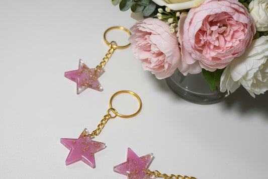 Sacred Embrace Star Keychain