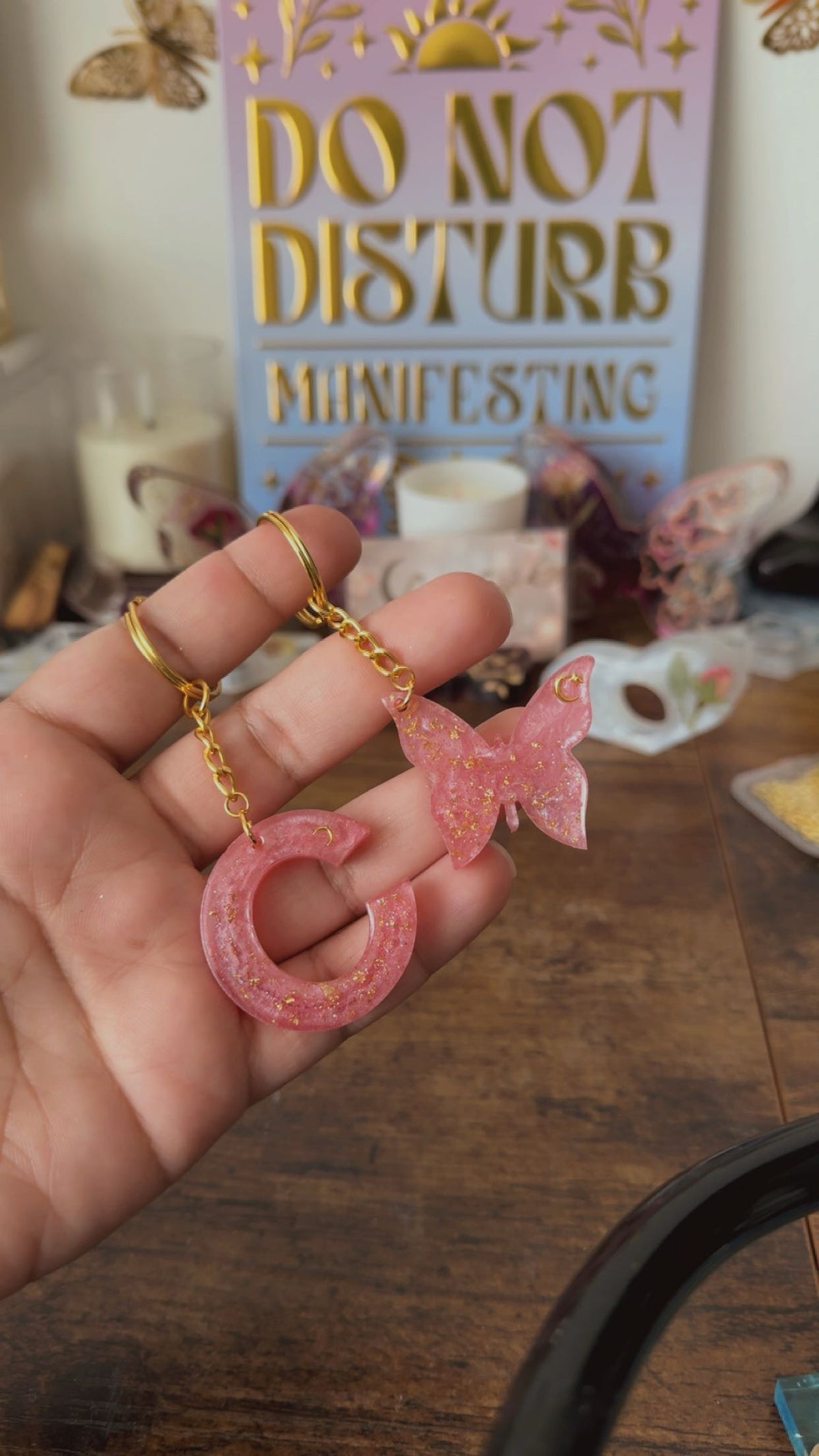 Personalized Butterfly Charm