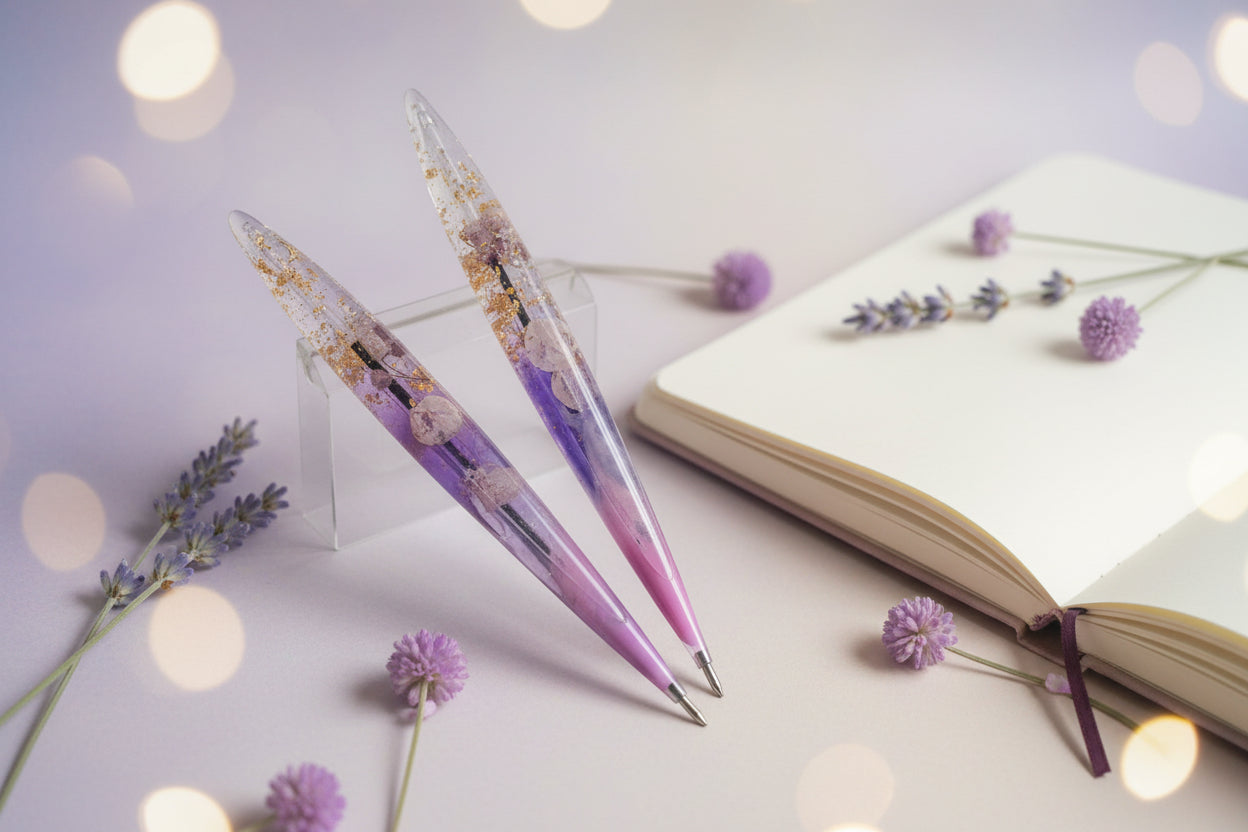 Sacred Embrace Oval Pen