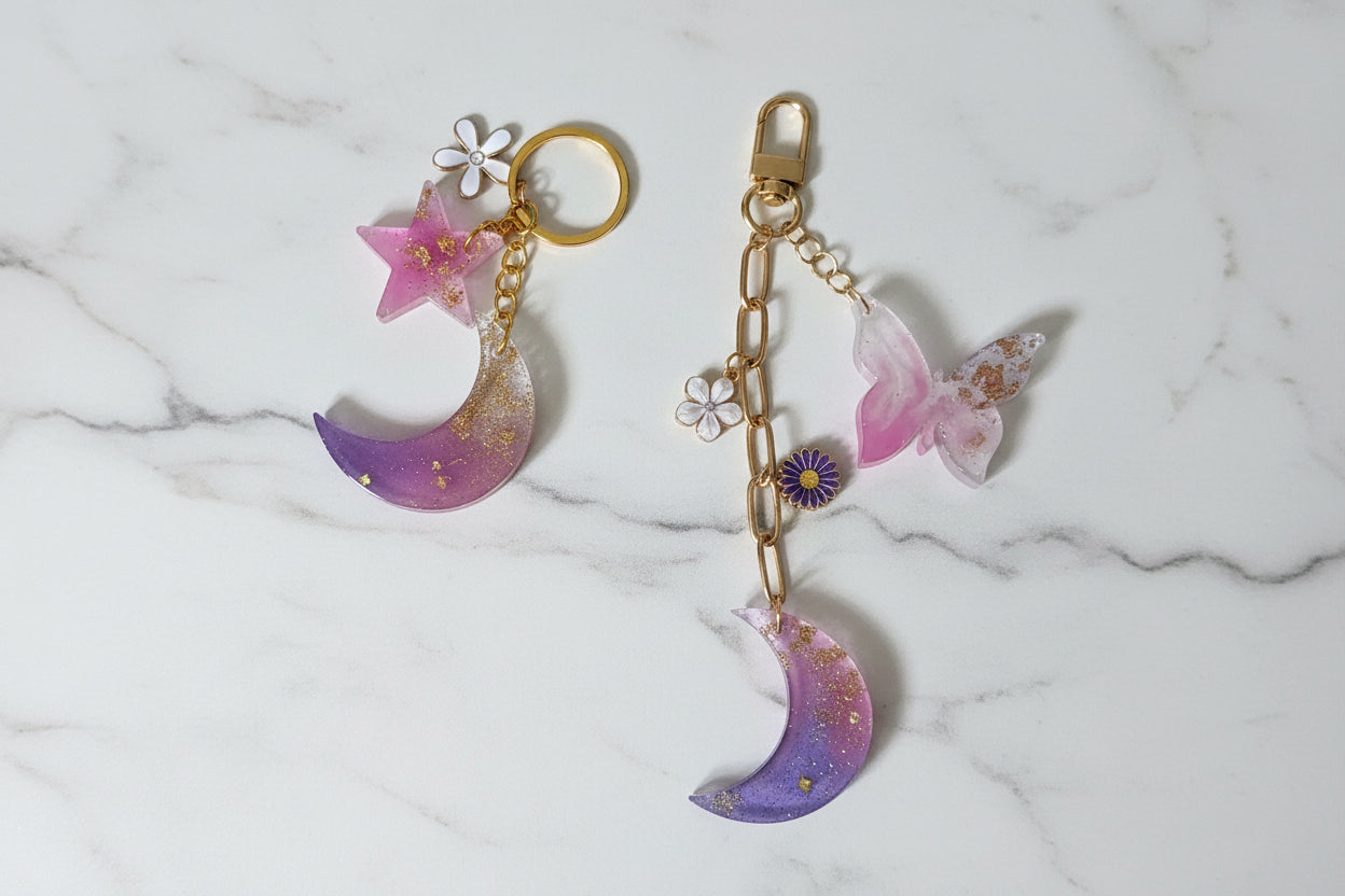 Sacred Embrace - The Becoming Keychain Set