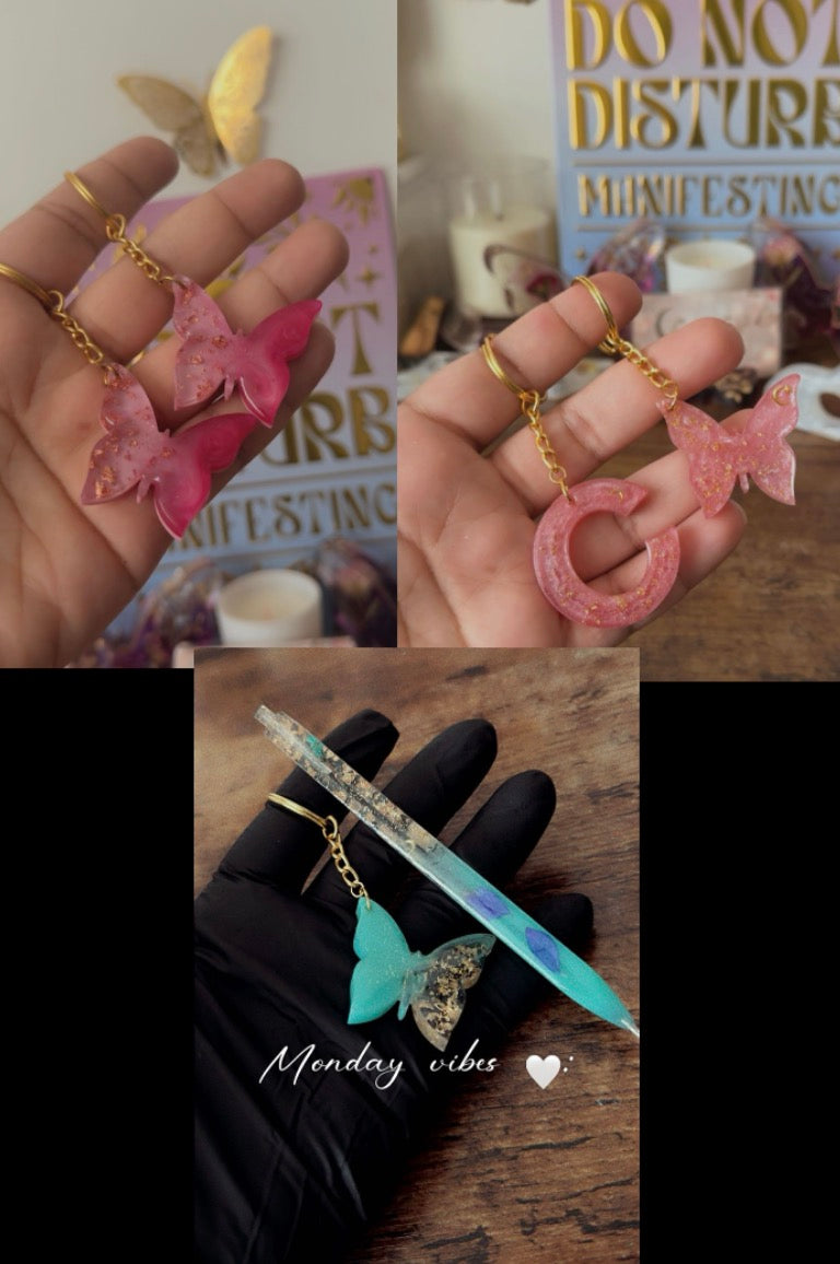 Personalized Butterfly Charm
