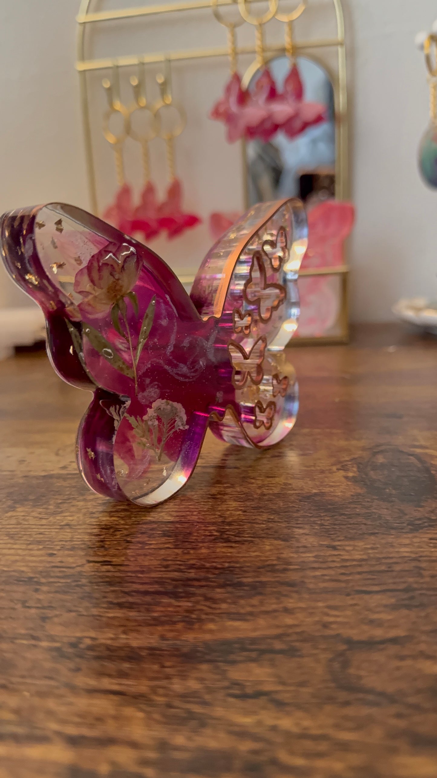Crowned Serenity Ethereal Butterfly