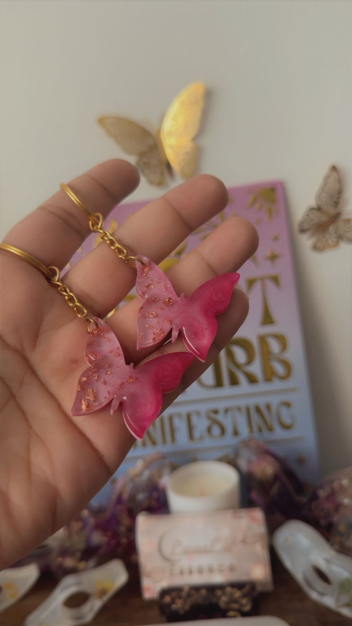 Personalized Butterfly Charm