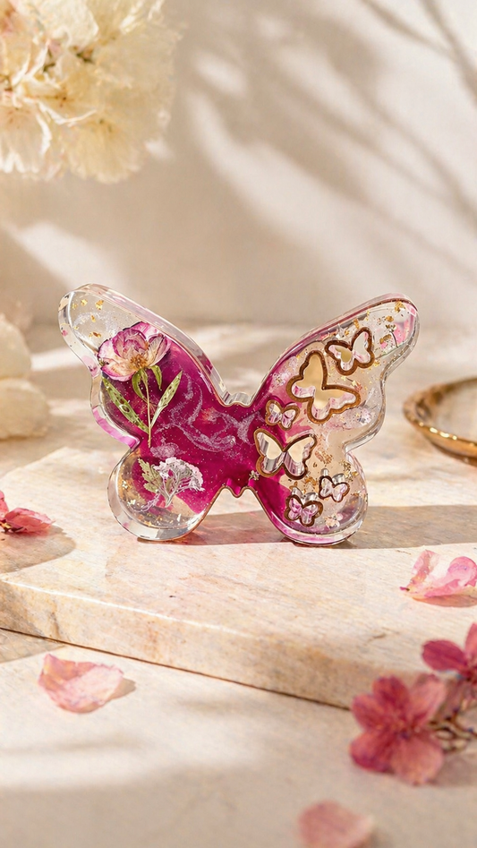 Crowned Serenity Ethereal Butterfly